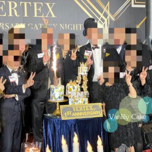 宴會訂製Double Up Cake Tower - Image 12