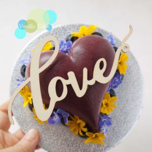 心型無糖純素mousse蛋糕 Sweet Heart Vegan Mousse Cake - Image 3
