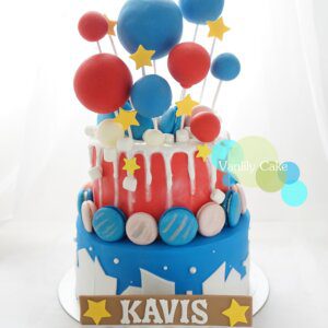 立體汽球糖皮蛋糕 - Image 9