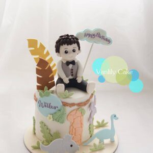 恐龍樂園糖皮蛋糕 - Image 5