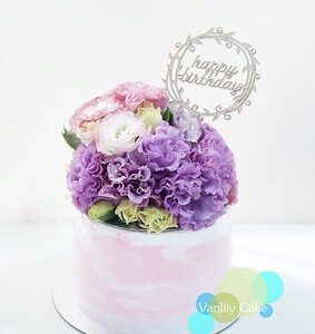 Dreamy Flower Cream Cake 忌廉蛋糕 - Image 4