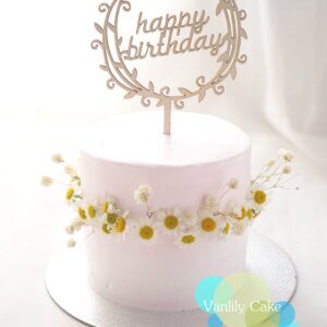 Spring Floral Crown Cream Cake忌廉蛋糕 - Image 7