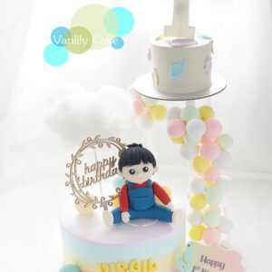 Family Double up Cake Tower - 彩虹忌廉米蛋糕 - Image 8