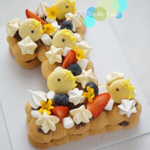 無糖1字 BB Number Cake - Image 3