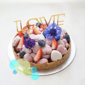 無糖純素心心粒Mousse撻 Sugar-free vegan fruit Tart - Image 6