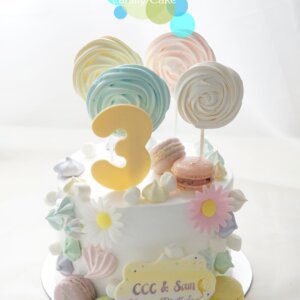 無糖 BB Lollipop Cake - Image 4