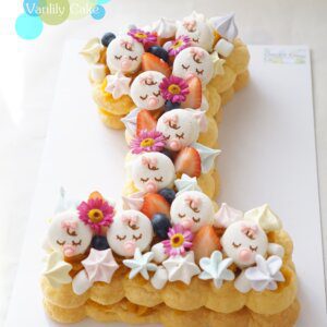 無糖1字 BB Number Cake - Image 5