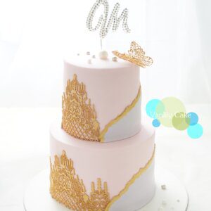 閃石字母糖皮蛋糕 - Image 7