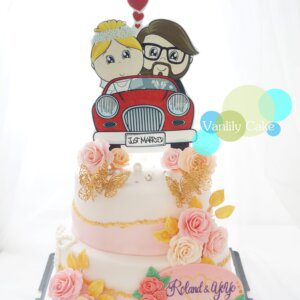 閃石字母糖皮蛋糕 - Image 11