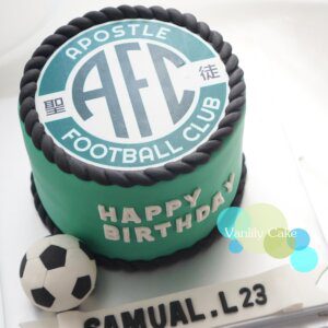 足球會糖皮蛋糕 Football club Fondant Cake - Image 6
