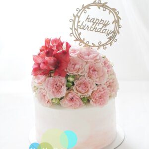 Dreamy Flower Cream Cake 忌廉蛋糕 - Image 3
