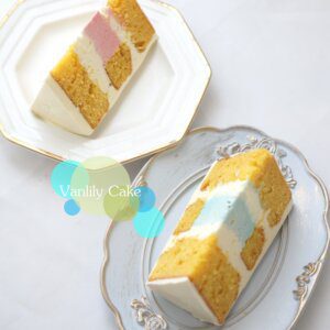 He or She Gender Reveal Buttercream Cake - Image 4