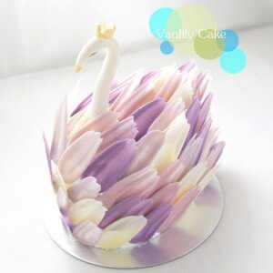 天鵝海鹽焦糖伯爵茶忌廉米蛋糕 Swan Earl Gray Rice Cake - Image 9