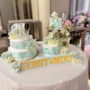 宴會訂製Double Up Cake Tower - Image 4