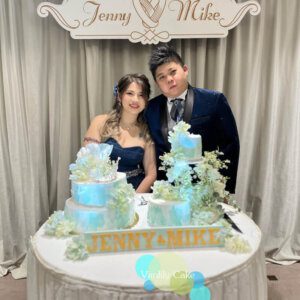 宴會訂製Double Up Cake Tower - Image 6