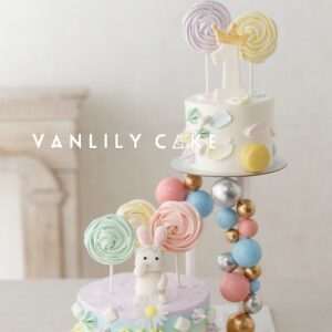 Family Lollipop Cake Double-up cake tower 波板糖忌廉蛋糕 - Image 5