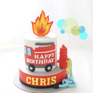 消防車蛋糕