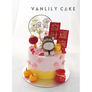 馬年好運糖皮蛋糕