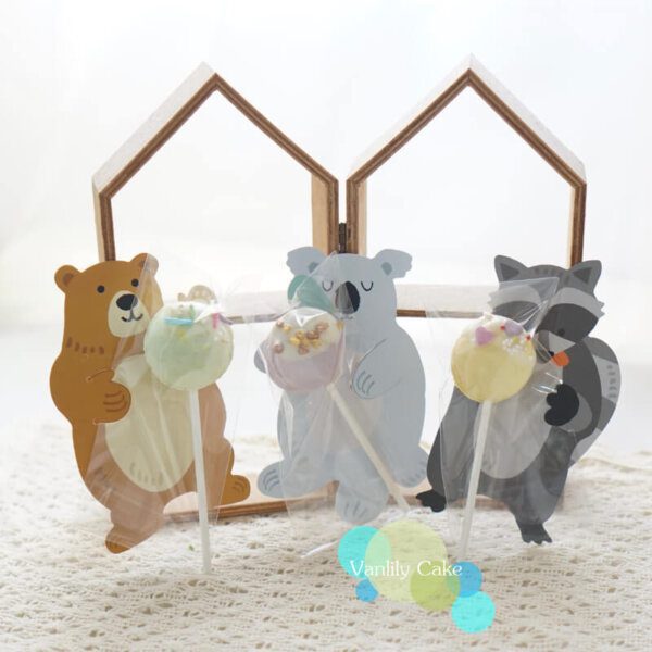 Mini Macaroon Lollipop