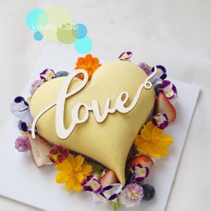 心型無糖純素mousse蛋糕 Sweet Heart Vegan Mousse Cake