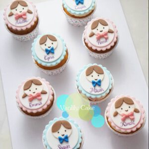 純素 Boys & Girls 糖片cupcake - Image 5