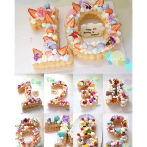 無糖 Number Cake - Image 3