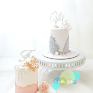 閃石字母糖皮蛋糕 - Image 3