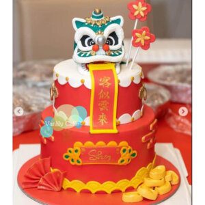 開張醒獅糖皮蛋糕 - Image 3