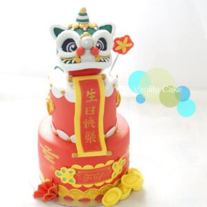 開張醒獅糖皮蛋糕 - Image 6